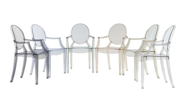 Kartell Louis Ghost - transparant