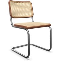 Thonet S 32 V Stoel - Beuken kersen (TP 44) - zonder glijders