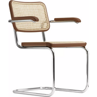 Thonet S 64 V Stoel - zonder glijders - Beuken notenhout (TP 24) gebeitst