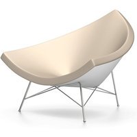 Vitra Coconut Chair - Leder - zand