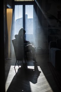 Foscarini Mite vloerlamp - geel