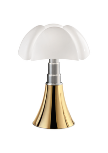 Martinelli Luce Pipistrello LED Tafel-/Vloerlamp - natural satin brass
