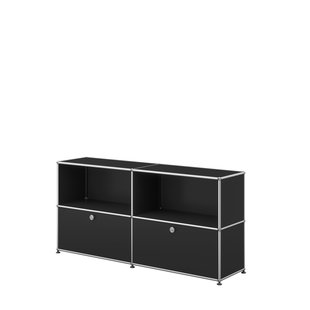 USM Haller Sideboard M - 2 kleppen - 30 grafietzwart