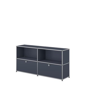 USM Haller Sideboard M - 2 kleppen - 33 antracietgrijs