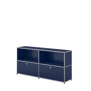 USM Haller Sideboard M - 2 kleppen - 34 staalblauw