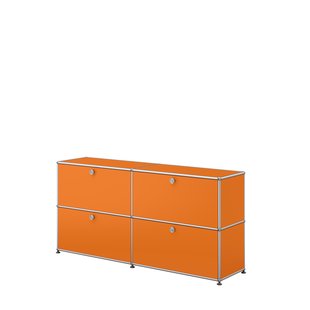 USM Haller Sideboard M -  2 kleppen en lades - 26 zuiveroranje