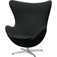 Fritz Hansen Het ei - Kvadrat Divina Melange 180 - aluminium