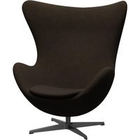 Fritz Hansen Het ei - Kvadrat Divina Melange 280 - zwart