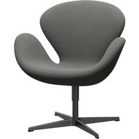 Fritz Hansen Swan Chair - ReWool 158 taupe/natuur - zwart