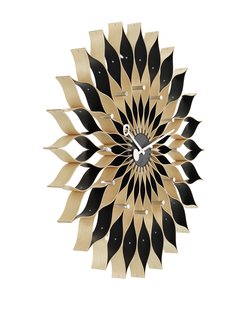 Vitra Sunflower Clock - berkenhout
