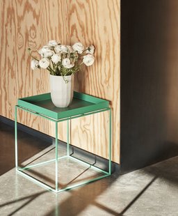 HAY Tray Table - peppermint green - 40 x 44 x 40  cm