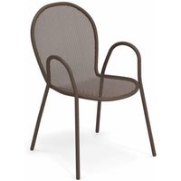 Emu Ronda armleunstoel  - donkerbruin