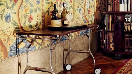 Kartell Battista trolley - violet