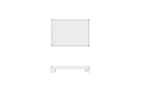 Moormann Siebenschläfer bed - wit - wit (FU) - 140 x 200 cm