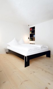 Moormann Siebenschläfer bed - wit - zwart (FU) - 180 x 200 cm