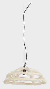 Light & Living Hanglamp 'Porila' Papier-maché, 52cm, kleur Crème