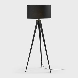 Kave Home Vloerlamp 'Iguazu', kleur zwart