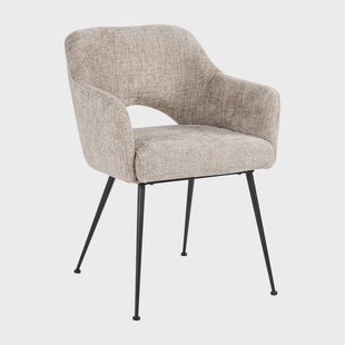 Richmond Eetkamerstoel 'Jenthe' Chenille, kleur Desert