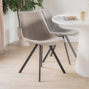 By-Boo Eetkamerstoel 'Boy' kleur Taupe