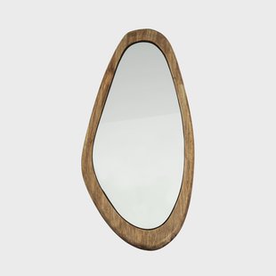 By-Boo Organische Spiegel 'Laban' Hout, 85 x 40cm