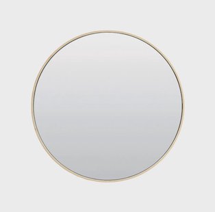 Light & Living Ronde Spiegel 'Espejo' 50cm, kleur Crème