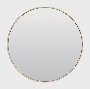 Light & Living Ronde Spiegel 'Espejo' 96cm, kleur Crème