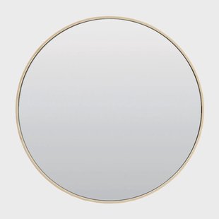 Light & Living Ronde Spiegel 'Espejo' 116cm, kleur Crème