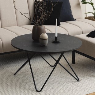 Bendt Ronde Salontafel 'Constantinos' Marmerlook, 80cm