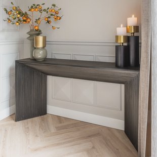 Richmond Sidetable 'Gizen' Brass, 160cm