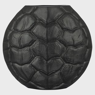 Richmond Vaas 'Ines' 30cm hoog, kleur Zwart