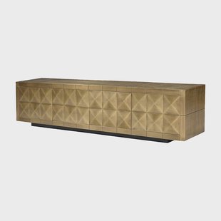 Richmond TV-meubel 'Collada' 220cm, kleur Brushed Goud