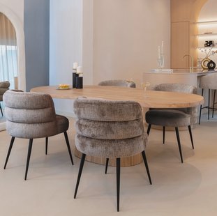 Richmond Organische Eettafel 'Riva' Eikenhout, 230 x 110cm