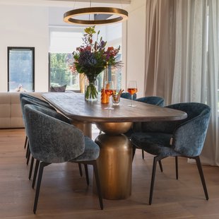 Richmond Eettafel 'Cavo' Acaciahout, 230 x 100cm