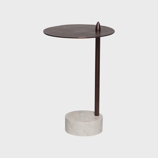 Richmond Bijzettafel 'Barron' Marmer, 37cm