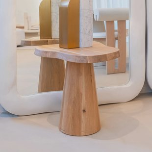 Richmond Organische Bijzettafel 'Riva' Eikenhout, 50cm