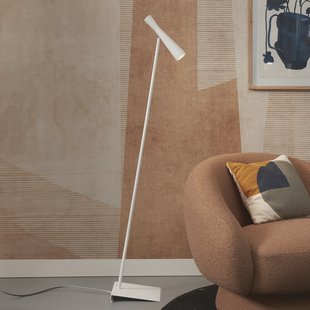 its about RoMi Vloerlamp 'Bordeaux' 145cm, kleur Wit