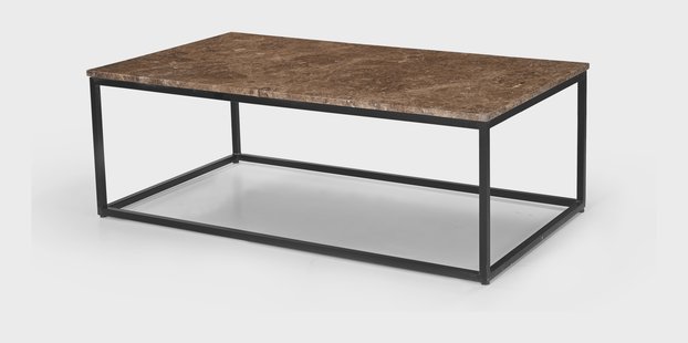 Livingfurn Salontafel 'Dion' Marmer Emperador, 120 x 60cm