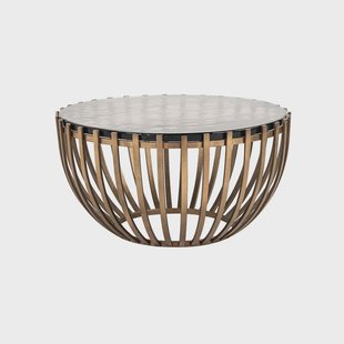 Richmond Ronde Salontafel 'Volante' Glas, Ø84cm