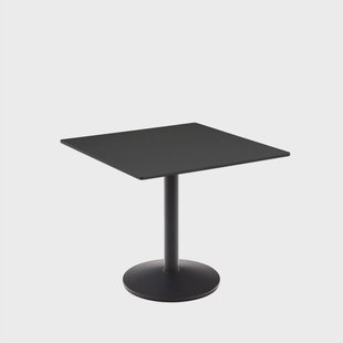Kave Home Vierkante Bistrotafel 'Esilda' 90 x 90m, kleur Zwart