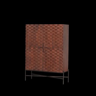 Tower Living Opbergkast 'Paola' Mangohout, 180 x 130cm