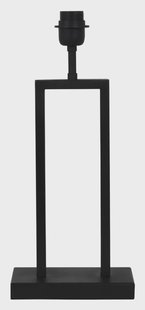 Light & Living Tafellamp 'Shiva' 41cm, kleur Mat Zwart (excl. kap)