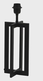 Light & Living Tafellamp 'Mace' 35cm, kleur Mat Zwart (excl. kap)