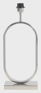 Light & Living Tafellamp 'Jamiri' 45cm, kleur Nikkel (excl. kap)