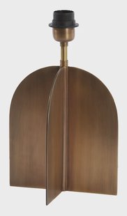 Light & Living Tafellamp 'Molago' 29cm, kleur Antiek Brons (excl. kap)