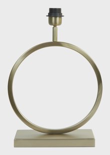 Light & Living Tafellamp 'Liva' 37cm, kleur Goud (excl. kap)