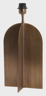 Light & Living Tafellamp 'Molago' 40cm, kleur Antiek Brons (excl. kap)