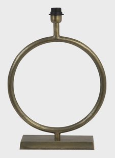 Light & Living Tafellamp 'Livu' 50cm, Antiek Brons (excl. kap)