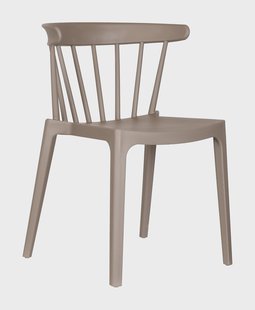 WOOOD Tuin / Eetkamerstoel 'Bliss' kleur Taupe