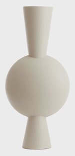 Light & Living Vaas 'Kavandu' 80cm, kleur Crème