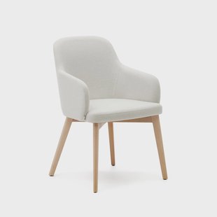 Kave Home Eetkamerstoel 'Nelida' kleur Beige